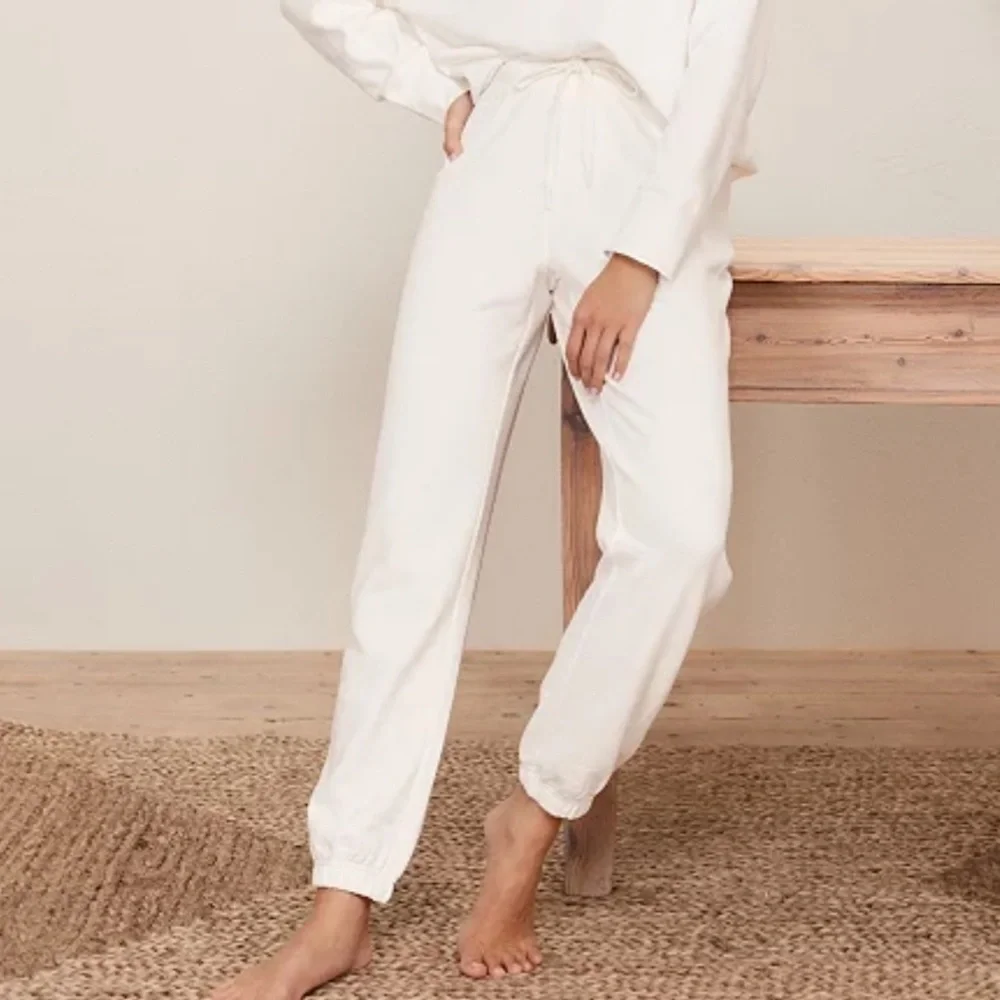 THE WHITE COMPANY JOGGERS LOUNGE PANTS SIZE XL Comfy Relax Minimalist Modern